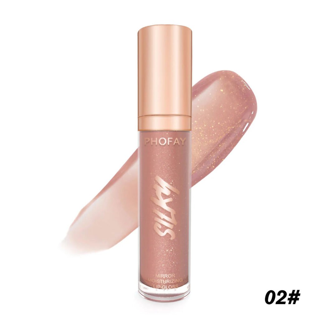 Gloss labial efecto espejo hidratante PHOFAY
